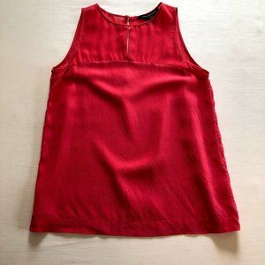 French Connection Fushia Silk Top